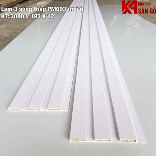Tấm Ốp Tường Lam 3 Sóng Thấp GR-PM003